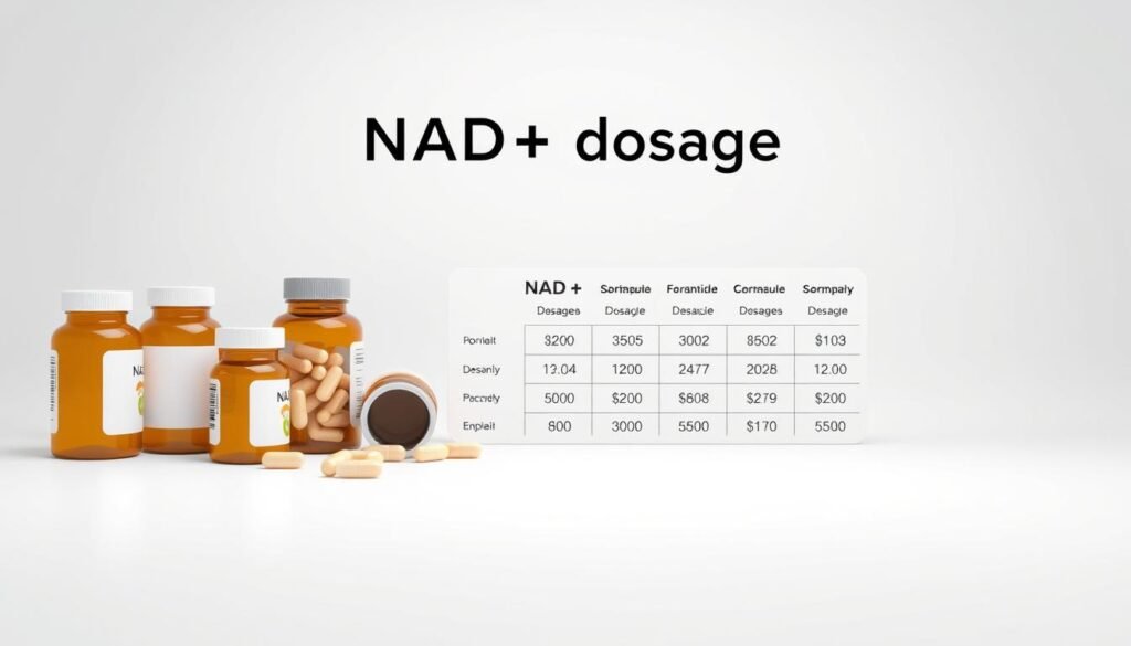 NAD+ dosage recommendations