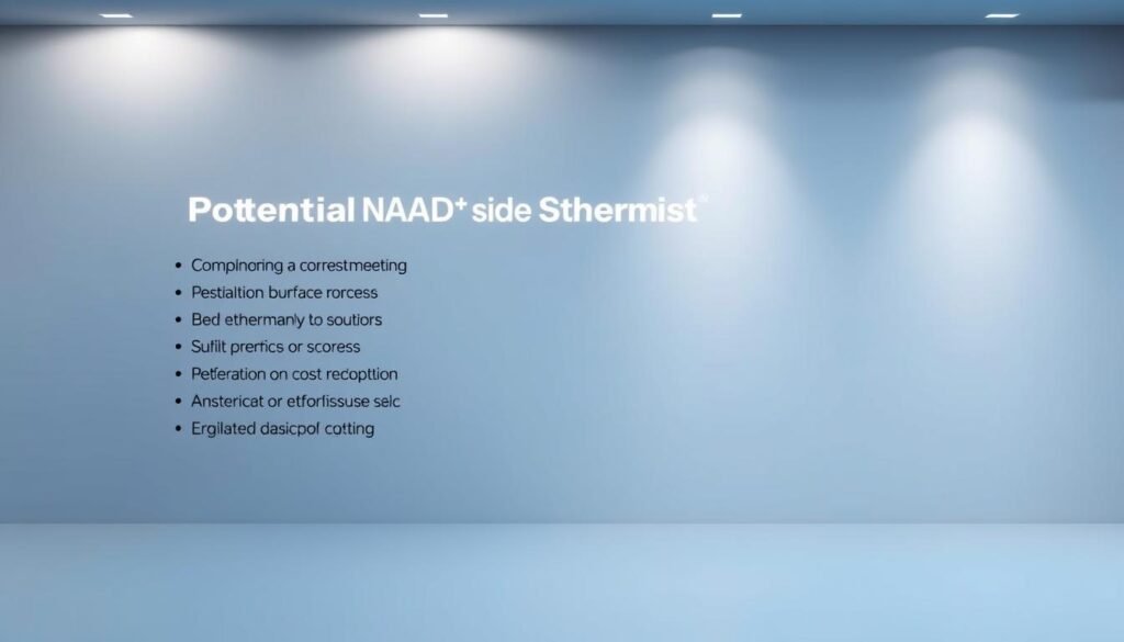 NAD+ side effects list