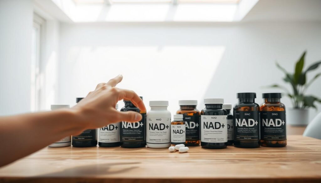 choosing NAD+ supplements